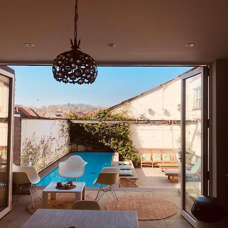 Вилла Karaktervolle Woning Met Zwembad Te Ронсе Экстерьер фото